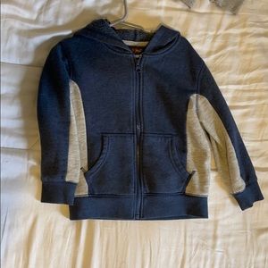 Blue&Gray zip up hoodie